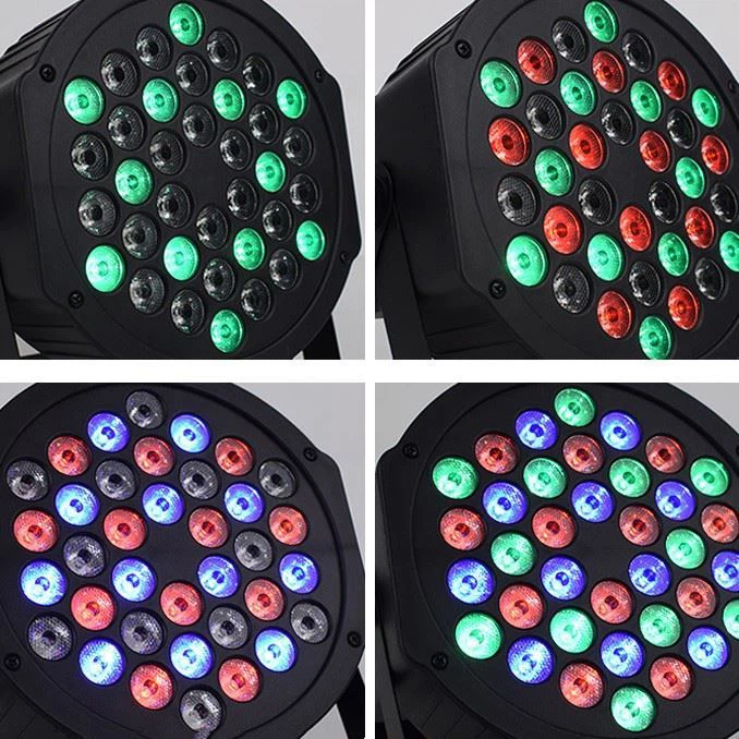 36 LED Mini Flat Par Light RGB Stage Light