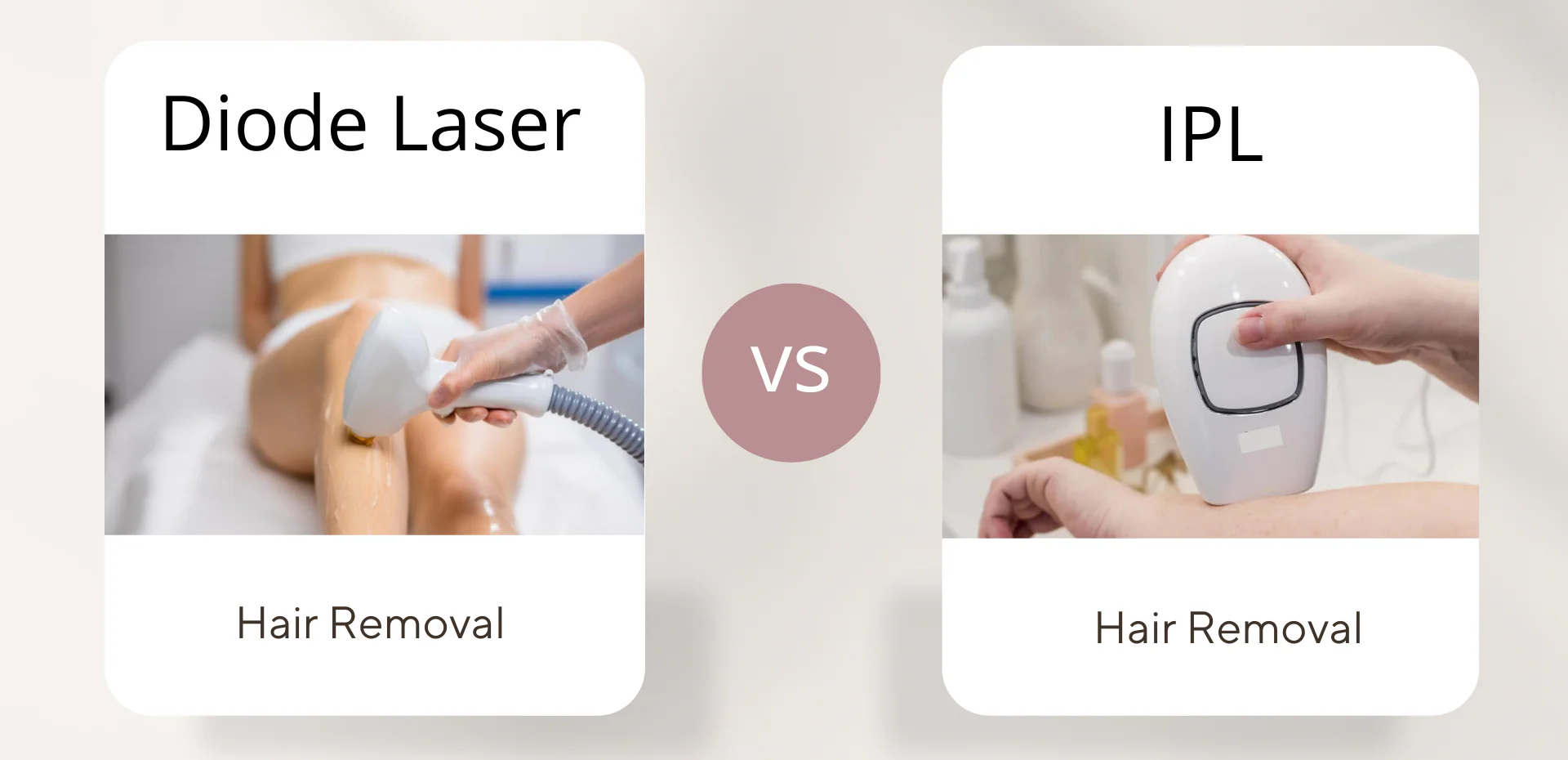 IPL vs . 808 nm ไดโอดเลเซอร์การกำจัดขน: กฎและความปลอดภัย